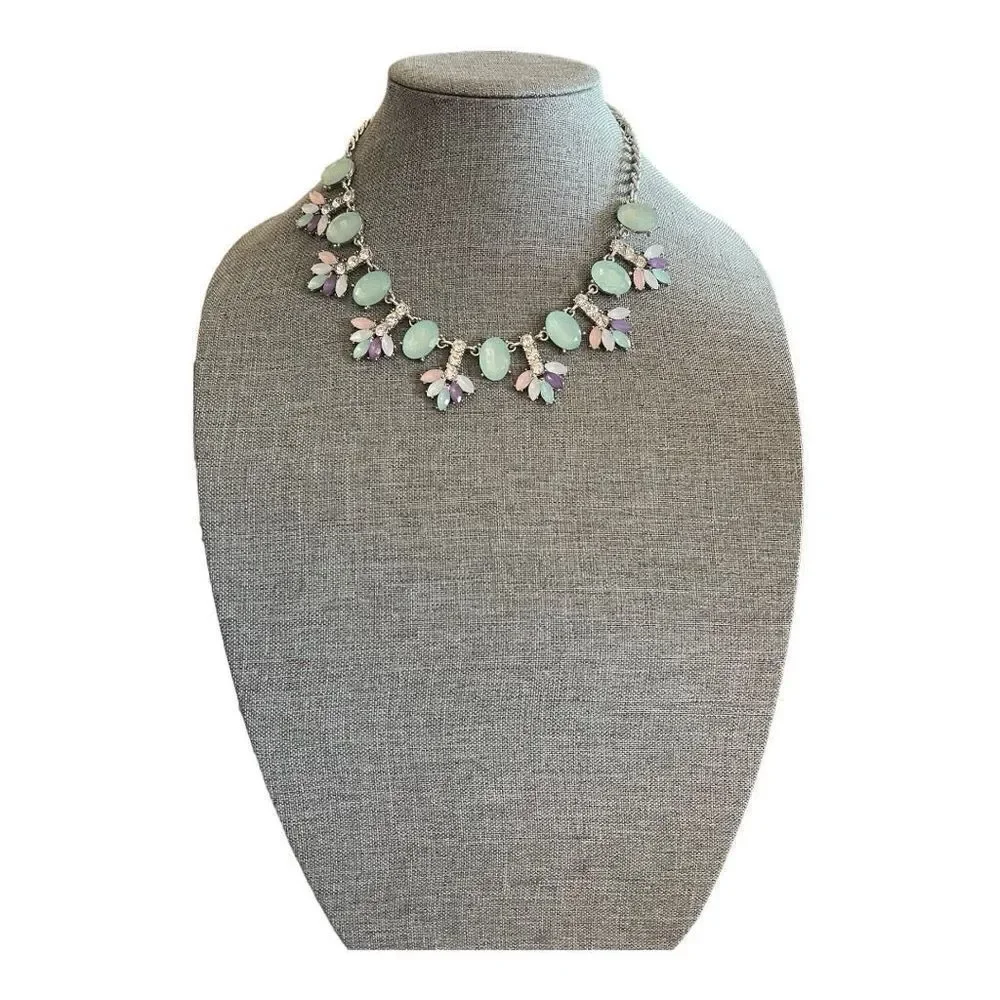 Womens Charming Charlie Lovely Drape Statement Necklace